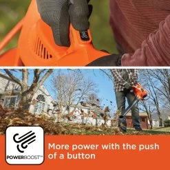 Black & Decker Black+Decker 250 Mph 400 CFM Electric Backpack Blower/Mulcher/Vac -Gardens and Horticulture 4e7a70f8 ee45 4dc7 bcec 10c1a1ec4eed