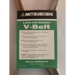 Mitsuboshi Super KB 3LK330 V-Belt 0.38 In. W X 33 In. L For Snow Blowers -Gardens and Horticulture 50cf2be1 2674 445e b83c 1c56ab157d20