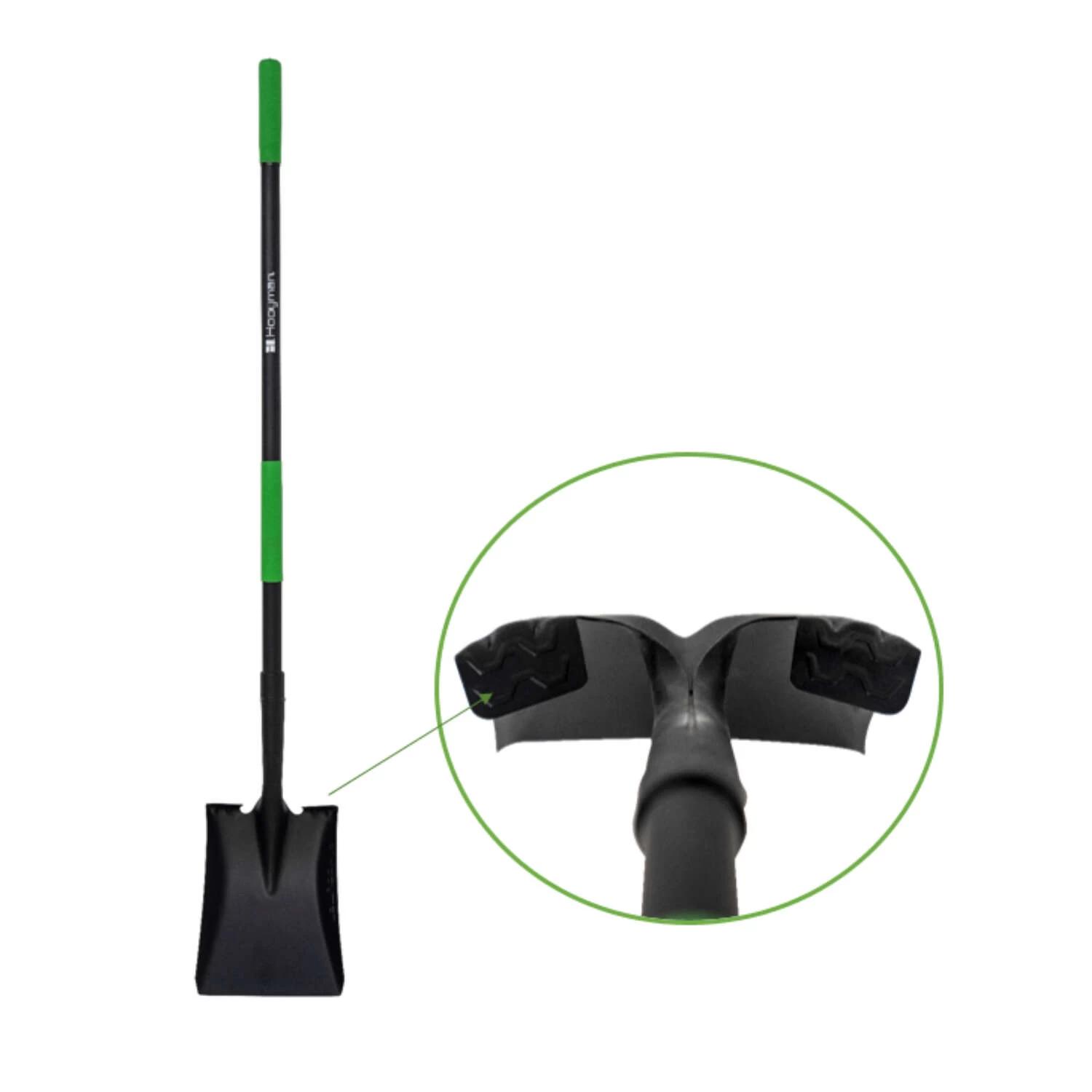 Hooyman 59.25 In. Carbon Steel Square Transfer Shovel Fiberglass Handle 1 Hooyman 59.25 In. Carbon Steel Square Transfer Shovel Fiberglass Handle