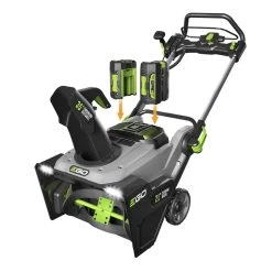 EGO Power+ Peak Power SNT2102 21 In. Single Stage 56 V Battery Snow Blower Kit (Battery & Charger) W/ TWO 5.0 AH BATTERIES -Gardens and Horticulture 533d6ed5 9a7a 481a 8e77 f267f9ff5adf