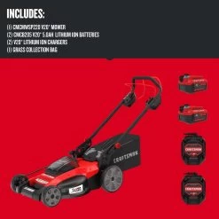Craftsman 13 In. 20 V Battery Self-Propelled Lawn Mower Kit (Battery & Charger) 9 Craftsman 13 In. 20 V Battery Self-Propelled Lawn Mower Kit (Battery & Charger) -Gardens and Horticulture 551fa152 01e8 421e bfe1 62e748591741