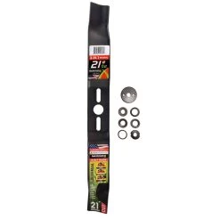 MaxPower 21 In. 3-in-1 Mower Blade For Walk-Behind Mowers 1 Pk
