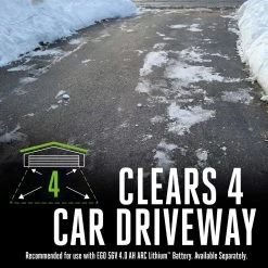 EGO Power+ Multi-Head System SSA1200 12 In. Battery Snow Thrower Attachment Tool Only -Gardens and Horticulture 592c31e4 9247 4b83 9acb f1bb46bcfd93