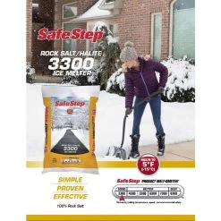 Safe Step 3300 Sodium Chloride Crystal Halite/Rock Salt Ice Melt 50 Lb -Gardens and Horticulture 59346608 3027 4f18 a5e6 becc2662a2f3