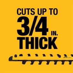 DeWalt 20V MAX DCHT820P1 22 In. 20 V Battery Hedge Trimmer Kit (Battery & Charger) 13 DeWalt 20V MAX DCHT820P1 22 In. 20 V Battery Hedge Trimmer Kit (Battery & Charger) -Gardens and Horticulture 5c2418fb 033f 43cc 9525 1e6771b2a1d1