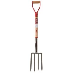 Ace 4 Tine Steel Spading Fork 30 In. Wood Handle