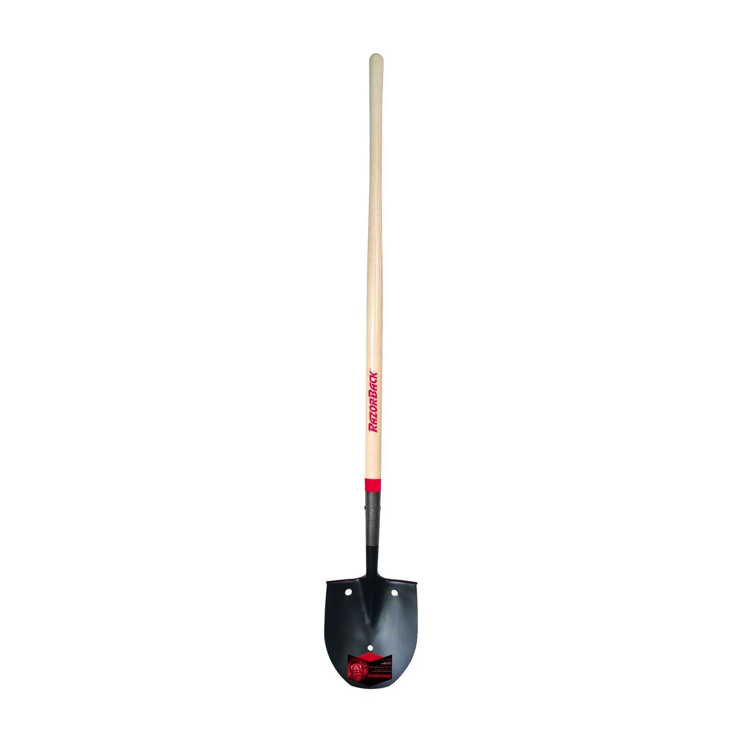 Razor-Back 58.63 In. Steel Round Rice Shovel Wood Handle 2 Razor-Back 58.63 In. Steel Round Rice Shovel Wood Handle - Image 2