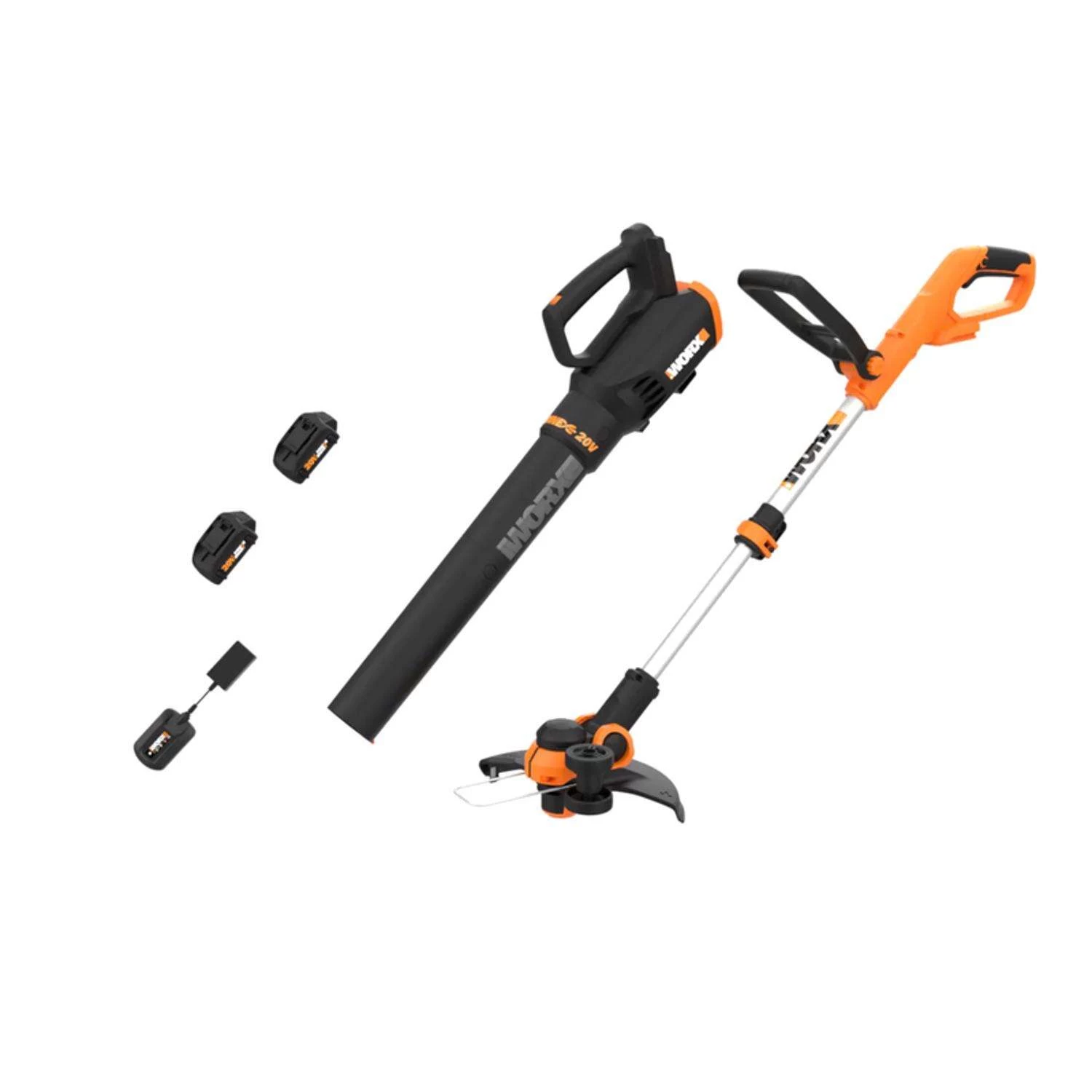 Worx WG929 12 In. 20 V Battery Blower/Trimmer Kit (Battery & Charger) 1 Worx WG929 12 In. 20 V Battery Blower/Trimmer Kit (Battery & Charger)