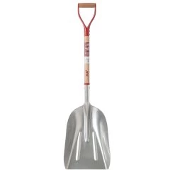 Truper 45 In. Aluminum Scoop General Purpose Shovel Wood Handle