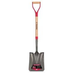 Truper Tru-Tough 41 In. Steel Square Transfer Shovel Wood Handle