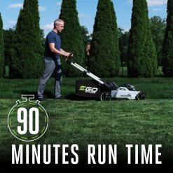 EGO Power+ LM2167SP 21 In. 56 V Battery Self-Propelled Lawn Mower Kit (Battery & Charger) W/ 12.0 AH BATTERY -Gardens and Horticulture 68519c7a f186 425d 84bc 00cbab0d7308