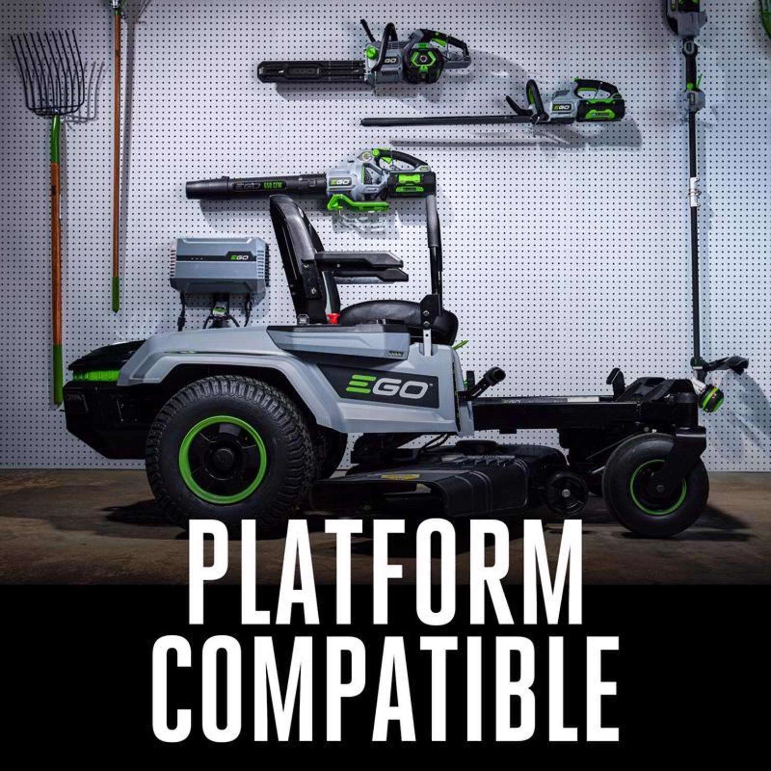 EGO Power+ Z6 ZT4204L 42 In. 56 V Battery Zero Turn Riding Mower Kit (Battery & Charger) W/ FOUR 10.0 AH BATTERIES 7 EGO Power+ Z6 ZT4204L 42 In. 56 V Battery Zero Turn Riding Mower Kit (Battery & Charger) W/ FOUR 10.0 AH BATTERIES - Image 7