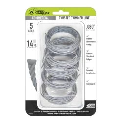 Weed Warrior Commercial Grade .080 In. D X 14 Ft. L Trimmer Line