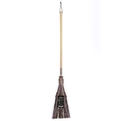 Better!Broom Mini Broom 39 In. Wood Gardening Broom Wood Handle
