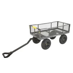 Gorilla Carts Steel Utility Cart 1000 Lb. Cap. -Gardens and Horticulture 74b20b56 1b80 4202 aa96 e4283ad47b9f