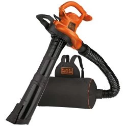 Black & Decker Black+Decker 250 Mph 400 CFM Electric Backpack Blower/Mulcher/Vac