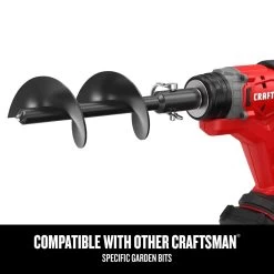 Craftsman V20 13.97 In. Steel Battery Operated Auger 11 Craftsman V20 13.97 In. Steel Battery Operated Auger -Gardens and Horticulture 76a29d7a 47a6 4ee5 9faa c2a8359190aa