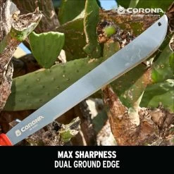 Corona ErgoHandle 22 In. Steel Field Machete -Gardens and Horticulture 76b211b3 7581 4f4c 9a87 3a6652259d4d