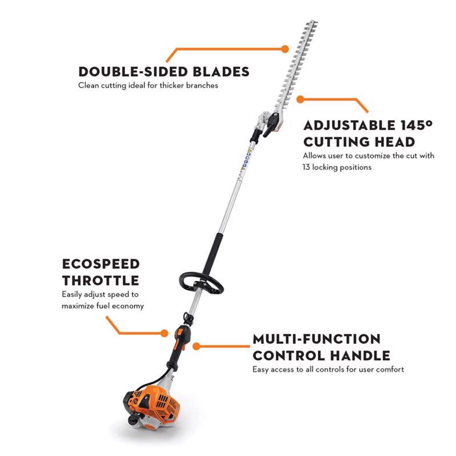 STIHL HL 94 K 24 In. Gas Hedge Trimmer 2 STIHL HL 94 K 24 In. Gas Hedge Trimmer - Image 2