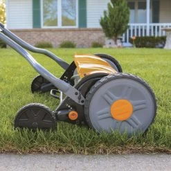 Fiskars StaySharp 17 In. Manual Lawn Mower -Gardens and Horticulture 7b488913 b7e9 417f a7b0 edb7d82619ad