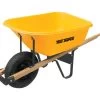 True Temper Poly Wheelbarrow 6 Cu Ft