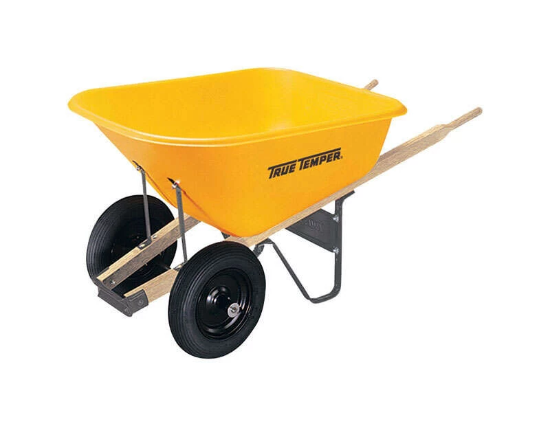 True Temper Poly Wheelbarrow 8 Cu Ft 1 True Temper Poly Wheelbarrow 8 Cu Ft