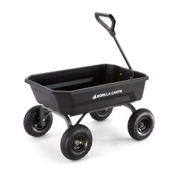 Gorilla Carts Poly Dump Cart 600 Lb. Cap. -Gardens and Horticulture 84e8ca23 60d7 4358 94e3 2e32146a2c37