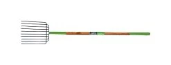 Ames 10 Tine Steel Bedding Fork 48 In. Wood Handle