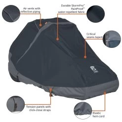 Classic Accessories StormPro Zero Turn Mower Cover 1 Pk -Gardens and Horticulture 877d3c21 a983 4484 9ca9 8206f339d2bd