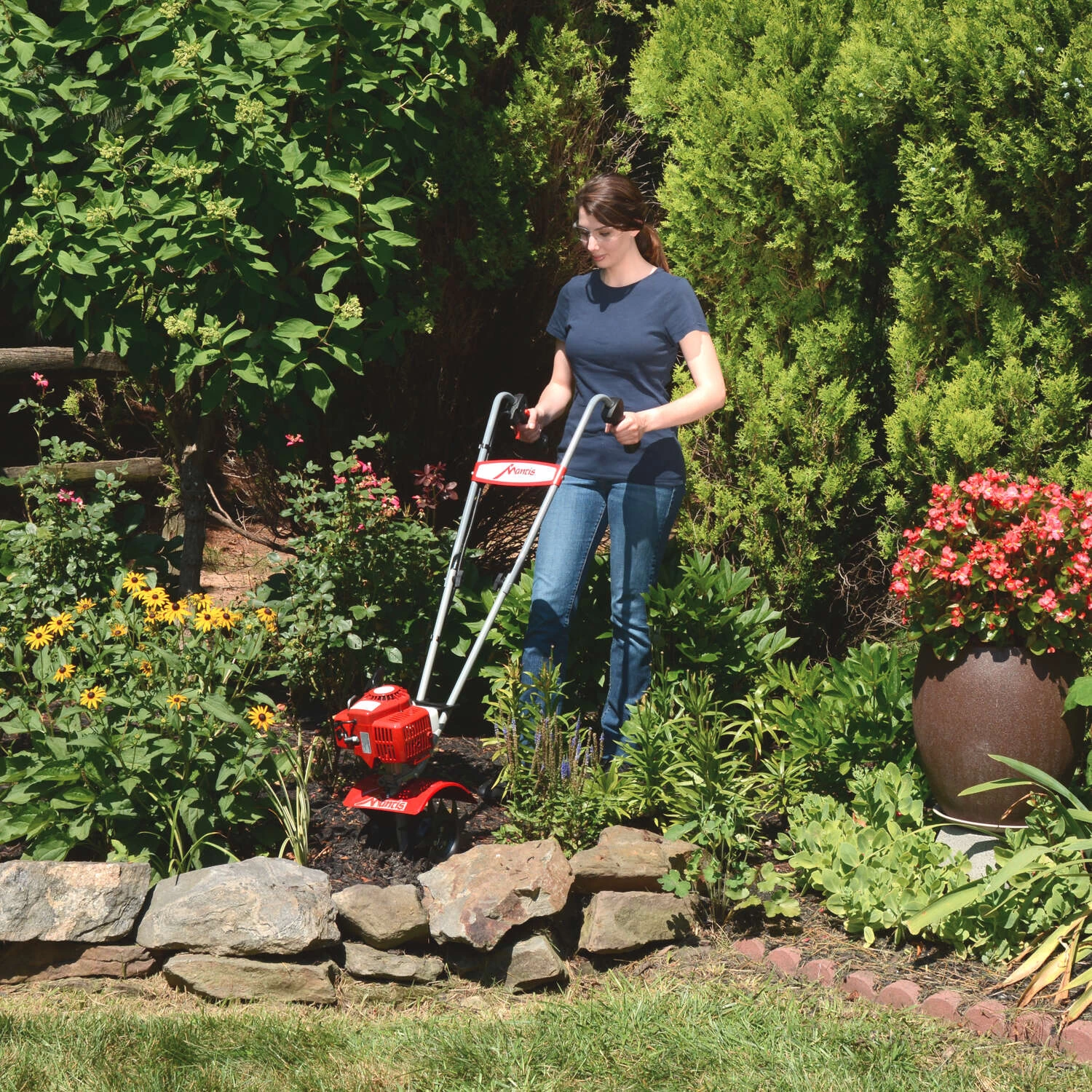 Mantis 7228 9 In. 2-Cycle 21.2 Cc Tiller 3 Mantis 7228 9 In. 2-Cycle 21.2 Cc Tiller - Image 3