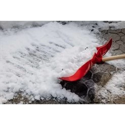 Garant 22 In. W X 57.5 In. L Poly Snow Pusher -Gardens and Horticulture 891c6cf1 3896 4b6a a94f 49801f917209