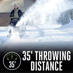 EGO Power+ Peak Power SNT2102 21 In. Single Stage 56 V Battery Snow Blower Kit (Battery & Charger) W/ TWO 5.0 AH BATTERIES -Gardens and Horticulture 89690de4 83f7 439d ac91 30494bda60a3