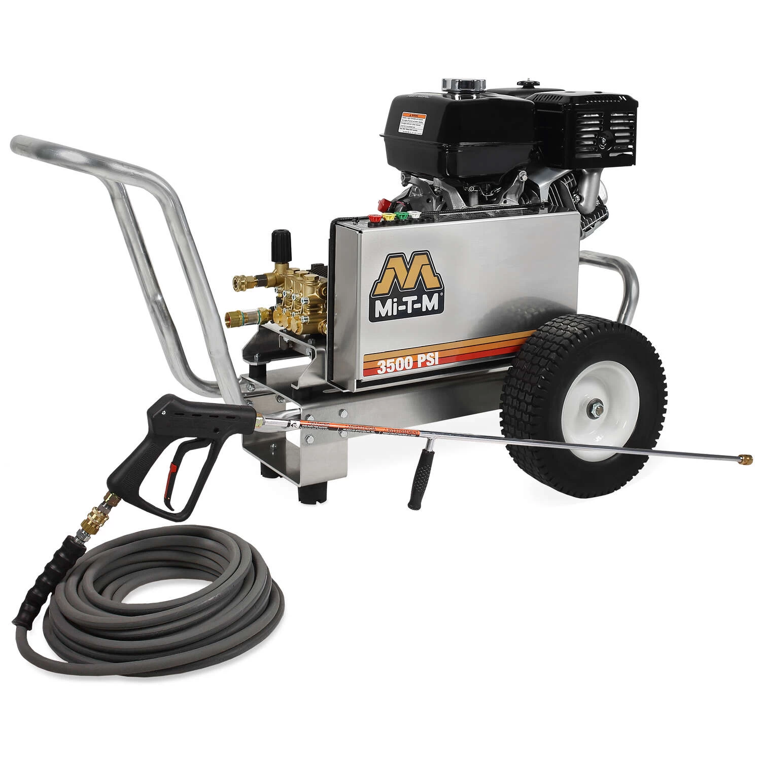 Mi-T-M CBA Series GX390 Honda 3500 Psi Gas 3.7 Gpm Pressure Washer 1 Mi-T-M CBA Series GX390 Honda 3500 Psi Gas 3.7 Gpm Pressure Washer