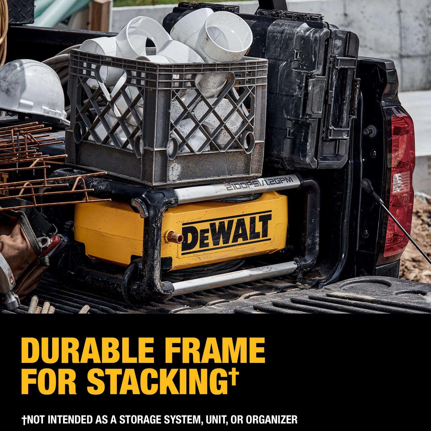 DeWalt DWPW2100 OEM Branded 2100 Psi Electric 1.2 Gpm Pressure Washer 6 DeWalt DWPW2100 OEM Branded 2100 Psi Electric 1.2 Gpm Pressure Washer - Image 6