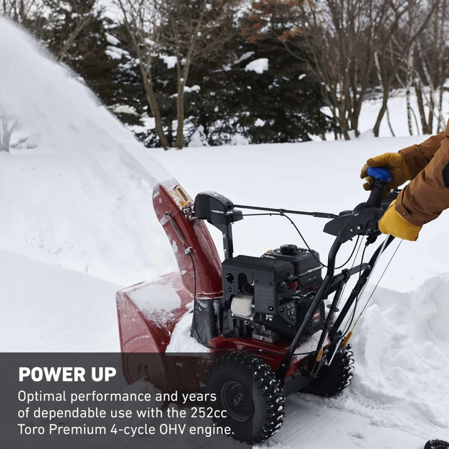 Toro Power Max 824 OE 24 In. 252 Cc Two Stage Gas Snow Blower 2 Toro Power Max 824 OE 24 In. 252 Cc Two Stage Gas Snow Blower - Image 2