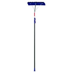 Garant 24 In. W X 16.5 Ft. L Poly Roof Rake Telescoping Handle