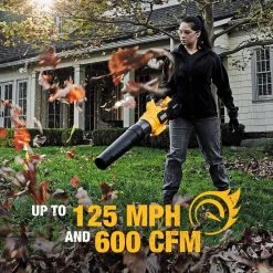 DeWalt Flexvolt 125 Mph 600 CFM 60 V Battery Handheld Leaf Blower Kit (Battery & Charger) -Gardens and Horticulture 8f0e795d b17a 4a9c 95fe d01fb255048f