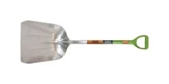 Ames 45.5 In. Aluminum Scoop Transfer Shovel Wood Handle