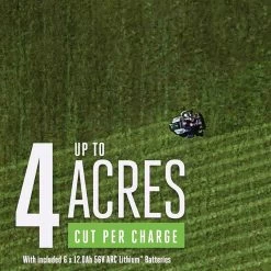 EGO Power+ Z6 ZT5207L 52 In. 56 V Battery Zero Turn Riding Mower Kit (Battery & Charger) W/ SIX 12.0 AH BATTERIES -Gardens and Horticulture 90644ec6 244f 4847 9db1 7d77704ddce0