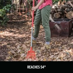 Corona 62 In. 11 Tine Steel Shrub Rake Aluminum Handle -Gardens and Horticulture 906aaf36 9901 4b93 b627 69dee7e4db14