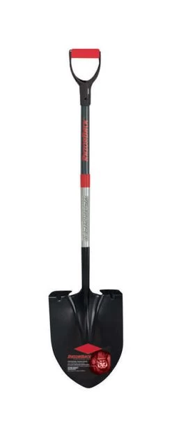 Razor-Back SuperSocket 44.25 In. Steel Round Digging Shovel Fiberglass Handle