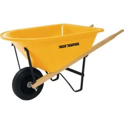 True Temper Poly Kid's Wheelbarrow 1.25 Cu Ft