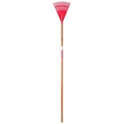 Ace 54.5 In. 14 Tine Poly Rake Wood Handle