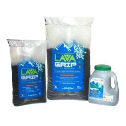 LavaGrip Black Pumice Pet Friendly Granule Ice Melt 10 Lb -Gardens and Horticulture 919a3fae 5331 4f97 8caa f1e24ac0a48a
