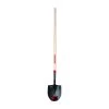 Razor-Back 58.63 In. Steel Round Rice Shovel Wood Handle