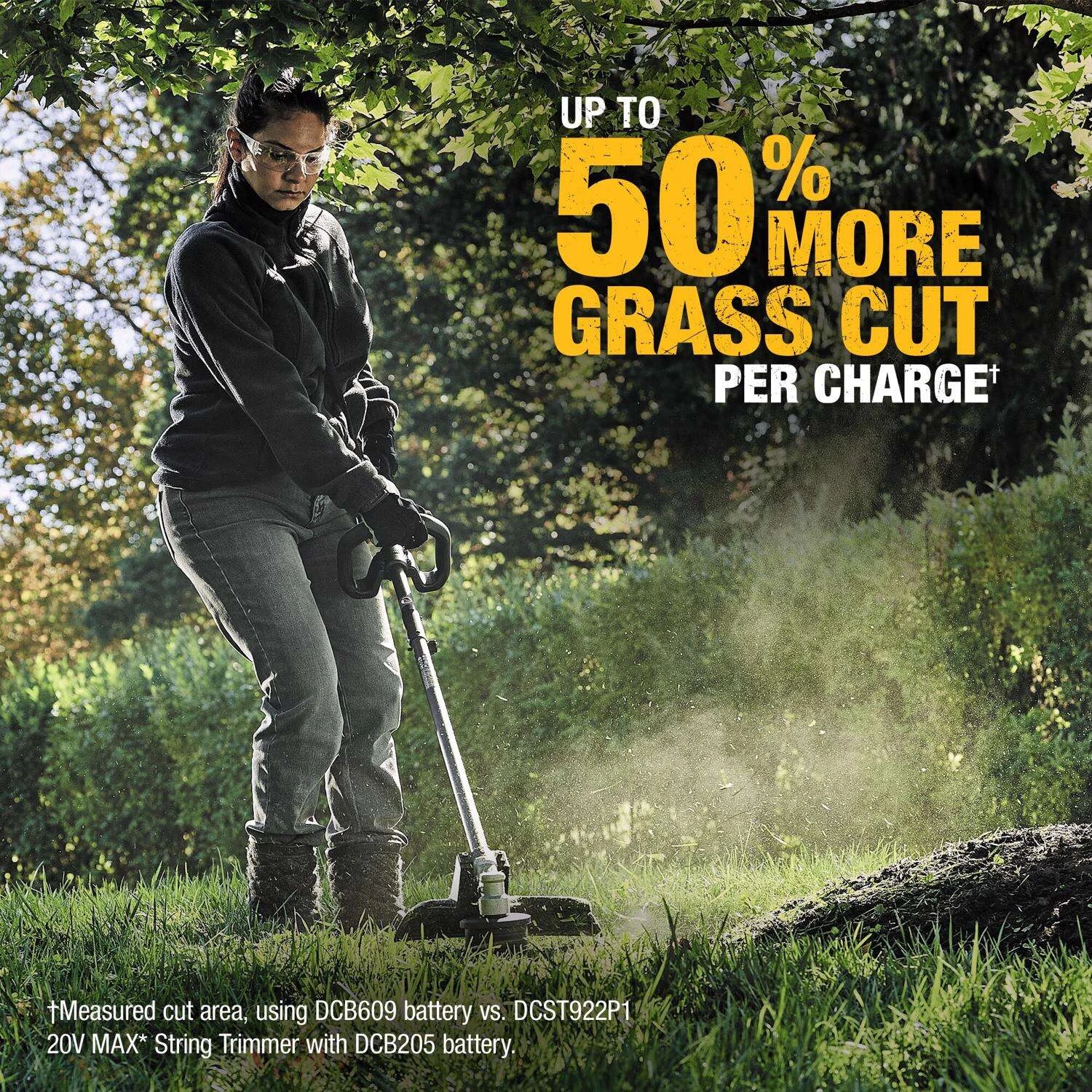 DeWalt MAX DCKO266X1 17 In. 60 V Battery Blower/Trimmer Kit (Battery & Charger) 4 DeWalt MAX DCKO266X1 17 In. 60 V Battery Blower/Trimmer Kit (Battery & Charger) - Image 4