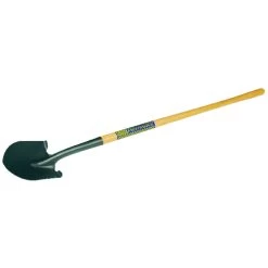 Seymour S400 Jobsite Steel Garden Shovel Wood Handle