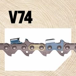 Oregon PowerCut V74 18 In. Chainsaw Chain 74 Links -Gardens and Horticulture 988b9635 395e 4ba9 807b ff3637b40ccc