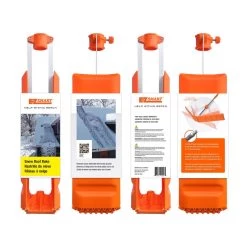 EZ Smart Snow 36 In. W X 1 Ft. L Poly Roof Rake