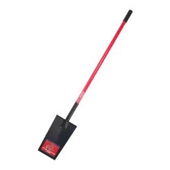 Bully Tools 58 In. Steel Square Edging/Planting Spade Fiberglass Handle